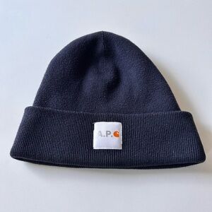 A.P.C. X CARHARTT WIP BEANIE Navy